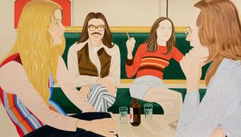 Alex Katz The Gathering  &copy;  FRANK FLUEGEL GALERIE